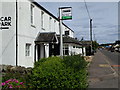 Bus stop outside the Anglers Inn, Guildtown