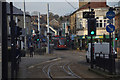 Tramway at Hillsborough, Sheffield, Great Britain