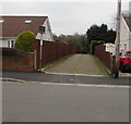 Public footpath on the east side of Tawelfan, Nelson