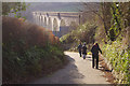 Walking down from Calstock Station