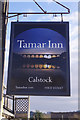 The Tamar Inn, Calstock - sign