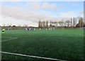 Football pitch by the Keepmoat Stadium