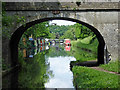 Canal north of Wheaton Aston in Staffordshire