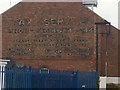 SK3435 : Ghost sign on Woods Lane by David Lally