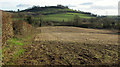 Farmland in the Hems valley