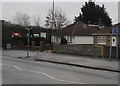 Aber railway station park & ride direction sign, Caerphilly