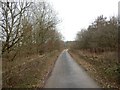 Access Road to Nuthill Farm