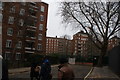 View of blocks of flats on Oakley Square from Chalton Street