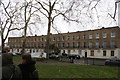 View of a curved terrace of flats on Goldrington Crescent #2