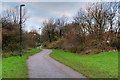 Footpath behind Shetland Way