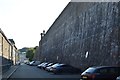 Royal William Yard - rear retaining wall