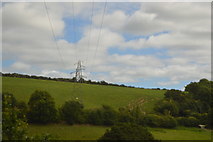 SX1057 : Cornish pylon by N Chadwick