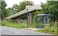 Bus shelter on Auchengate