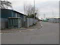 Yearntree electricity substation in Leeway Industrial Estate, Newport