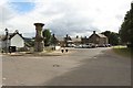 Kingussie railway station forecourt