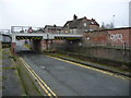 SE6132 : Ousegate passing under the railway line, Selby by Christine Johnstone