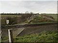 TL6360 : Railway crossing Devil's Dyke by Hugh Venables