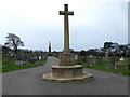 War memorial in Whitby cemetery 