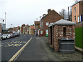 Bus shelter on Church Street, Whitby