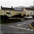 Rooftop solar panels, Dan-y-grug, Crickhowell