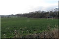 Playing field by the old Bletchley Oxford line