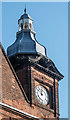 Holloway : cupola and clock, former Hornsey Road Baths