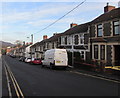 East side of Ludlow Street, Caerphilly