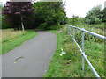 Cycle path by the River Garnock