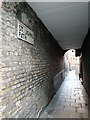 St Johns Path, seen from Britton Street, Clerkenwell