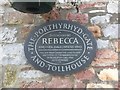 Rebecca riot plaque