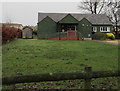 Entrance to Bisley W.I. Village Hall, Gloucestershire