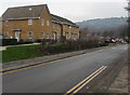 Houses above the west side of The Bryn, Trethomas