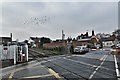 Woodbridge: Railway crossing Tide Mill Way