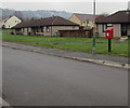 Queen Elizabeth II postbox, The Bryn, Trethomas