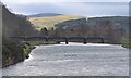 NT3436 : Former railway bridge over the Tweed, Innerleithen by Jim Barton