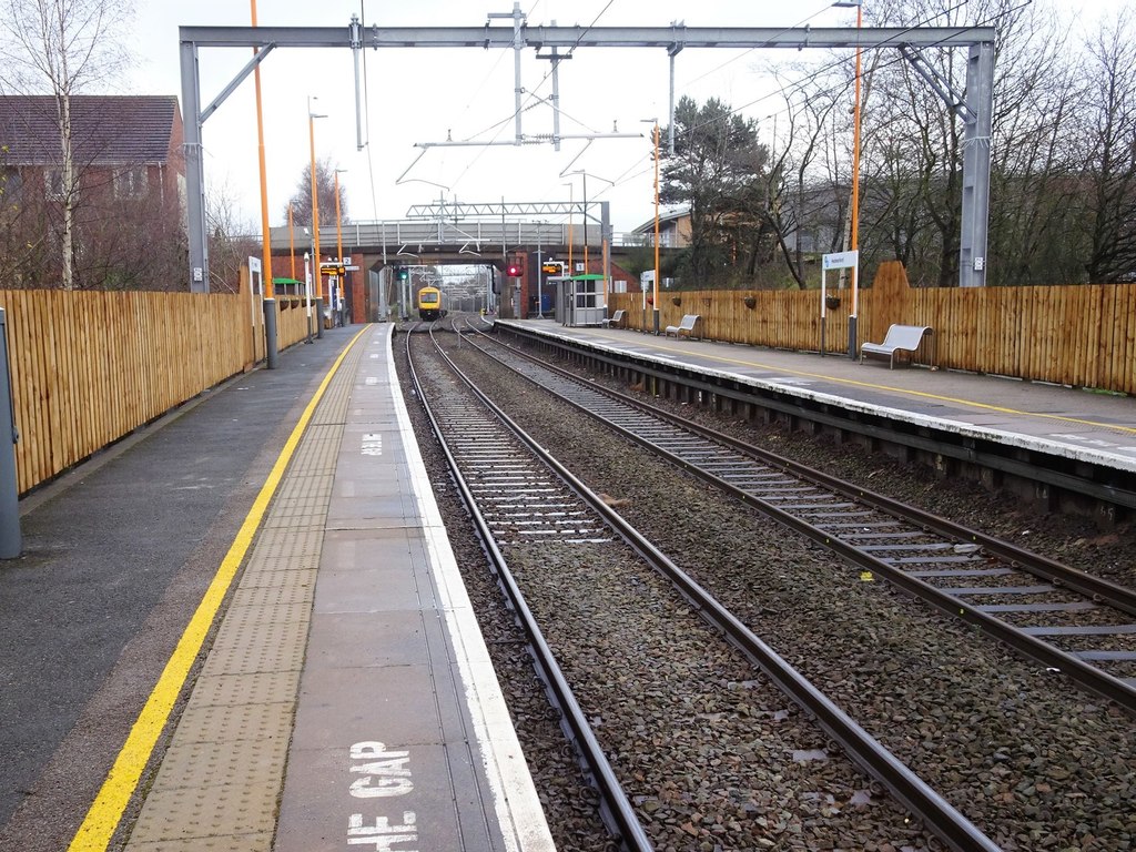 Hednesford Railway Station,... © Nigel Thompson Cc-by-sa/2.0 ...