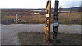 SE4427 : Totem Poles on the Coal Tips trail, RSPB Fairburn Ings Nature Reserve by Phil Champion