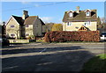 Houses opposite Beacon Lane, Haresfield