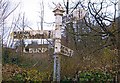 Old Direction Sign - Signpost by Lympsham Road, Lympsham