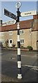 Old Direction Sign - Signpost by the B1176, High Street, Swinstead Parish