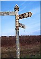 Old Direction Sign - Signpost, north west of Mells