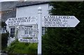 Old Direction Sign - Signpost by Chapel Road, St Tudy