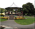 SS5147 : Steps up to the bandstand in Jubilee Gardens, Ilfracombe by Jaggery