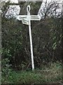 Old Direction Sign - Signpost south of Carreg-y-Big