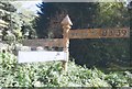 Old Direction Sign - Signpost by the B3139, Emborough