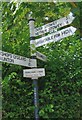 Old Direction Sign - Signpost in Crowcombe Parish