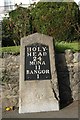 Old Milestone by the A5122, Holyhead Road, Bangor