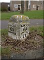 Old Milestone by London Road, Andover