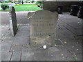 The simple gravestone for William Blake and his wife