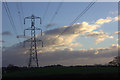 SD4953 : Power lines at Whams Lane by Robert Eva